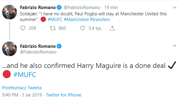 Solskjaer POTWIERDZIŁ kolejny transfer Manchesteru United